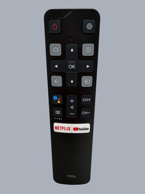 TCL TV Voice Remote Control with Netflix & YouTube Buttons SRC802V