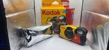 Kodak FunSaver Disposable Cameras 1 NEW/SEALED 1 USED 2-Pack 800 Film 2x27