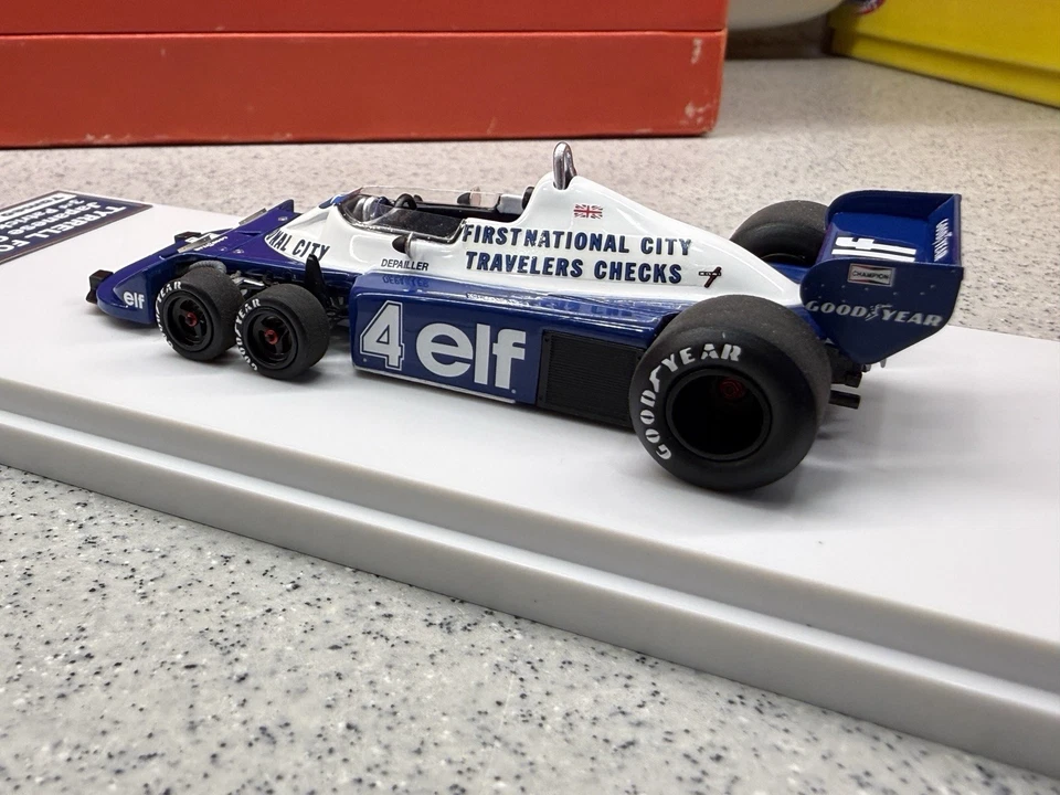 1/43 Tameo TYRRELL P34/2.  GP GIAPPONE 1977.  TMB 042. Modelo 019/077 Foto 2 de 4
