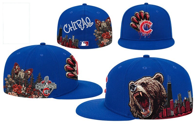MLB Spring Collection Chicago Cubs 59FIFTY Fitted Hat Era Ba