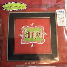 Angel Cross Stitch bead Kit by Mill Hill