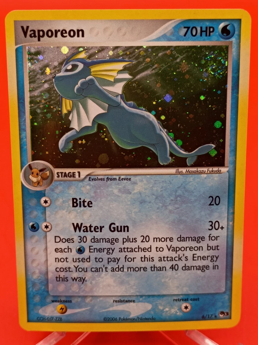 Vaporeon Pokmon TCG Cards for sale | eBay