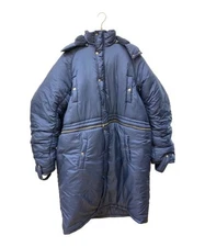 D.TT.K                    oversized bench coat blue