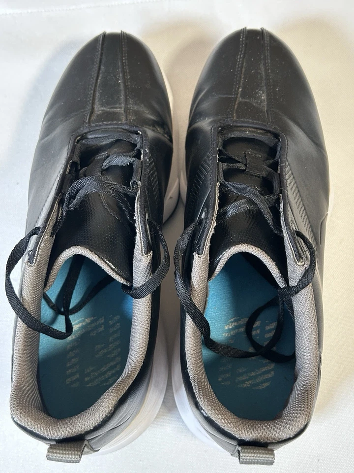 Zapatos de golf Footjoy eComfort, negros, informales, campo de golf, talla 9,5 de ancho Foto 3 de 4