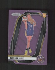 2024 Panini Prizm WNBA #143 Cameron Brink Purple /149 RC