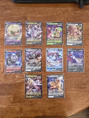 Pokémon TCG Konvolut verschiedene AR Full Art Holo Ex Vmax Gx
