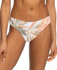Roxy Women's Hipster Bikini Bottom, Bright White Subtly Salty Flat 231, XL