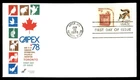 Mayfairstamps Canada FDC 1978 Capex in Toronto First Day Cover aaz_08699