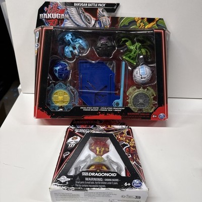 Bakugan Battle Pack Special Ventri Dragons Titanium Bruiser Troy Smoke Brawl