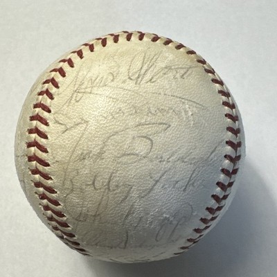 1964 Philadelphia Phillies Signed Baseball - Phillies Autograph 