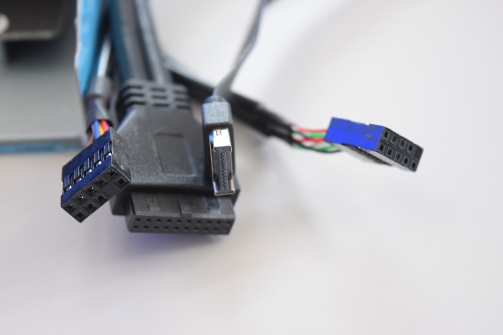 MZHOU Front Panel USB 3.1 Type C -2 USB3.0 - 2 USB2.0 Hub+HD Audio 3.5mm - 2025