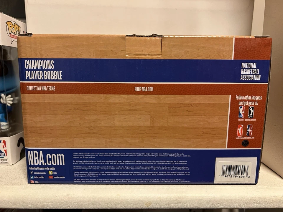 LA Lakers 2020 NBA Champions Mini Set of 3 Bobbleheads James Davis Kuzma Custom - Image 3 of 3