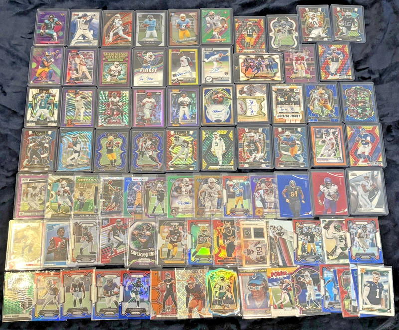 HUGE SPORTS CARD AUTO WARD PRIZM HOLO FOTL SP COLLECTION TRUE GOLD LOT SSP