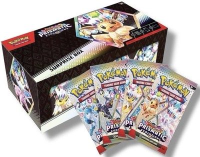 Pokémon TCG: Scarlet & Violet - Prismatic Evolutions Surprise Box SEALED