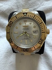 Invicta Men's GRAND DIVER #3050  Beautiful Stainless Steel Automatic Watch 