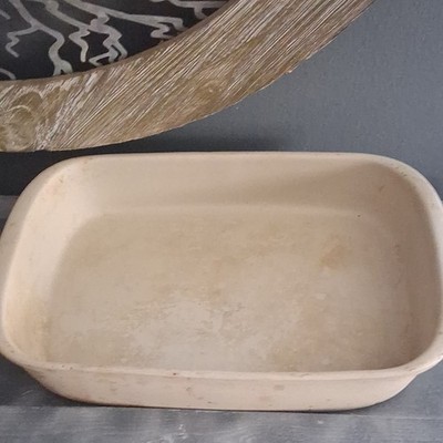 The Pampered Chef Family Heritage Stoneware Rectangular 47 oz Oven Safe 4701
