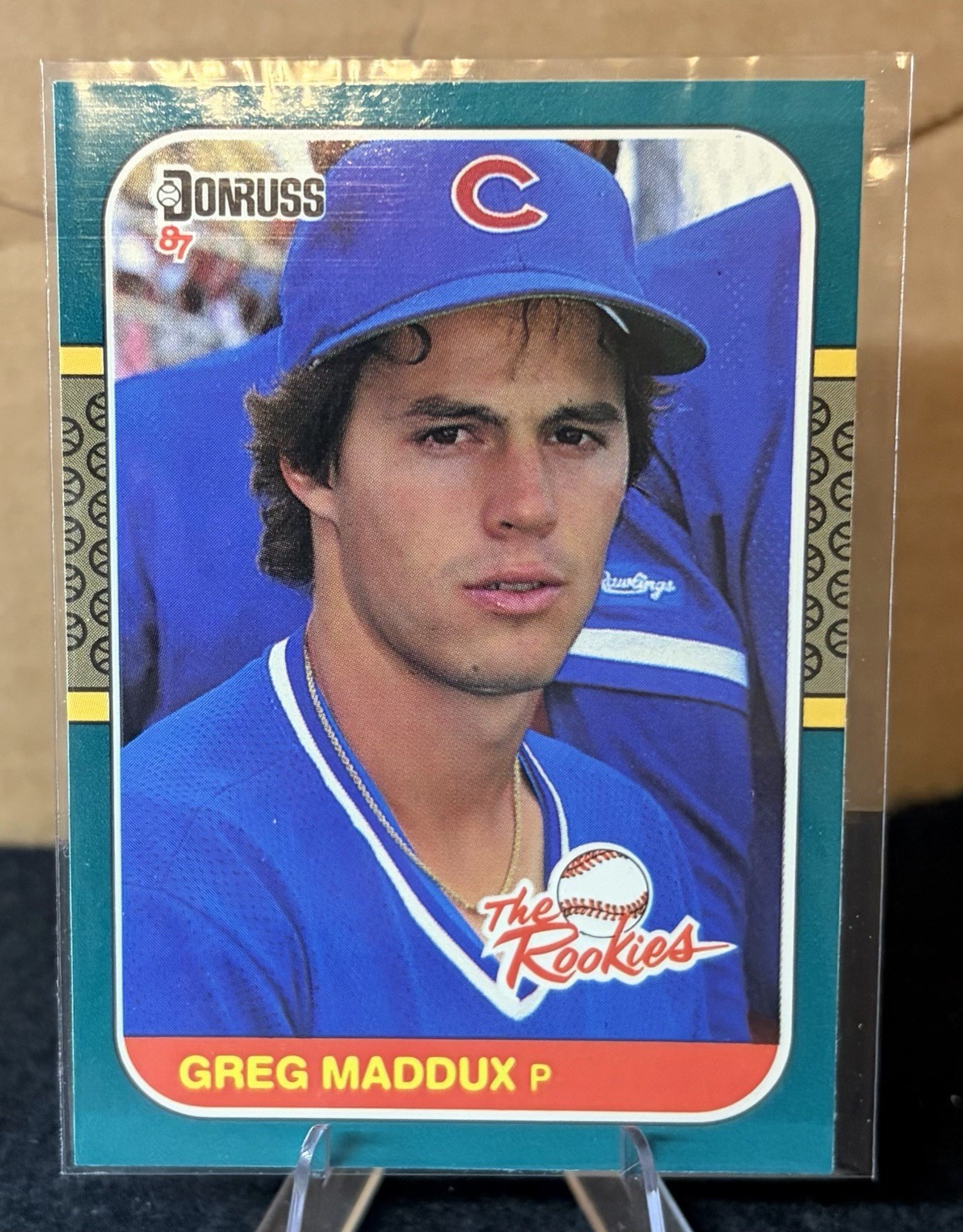1987 Donruss The Rookies # 52 Greg Maddux