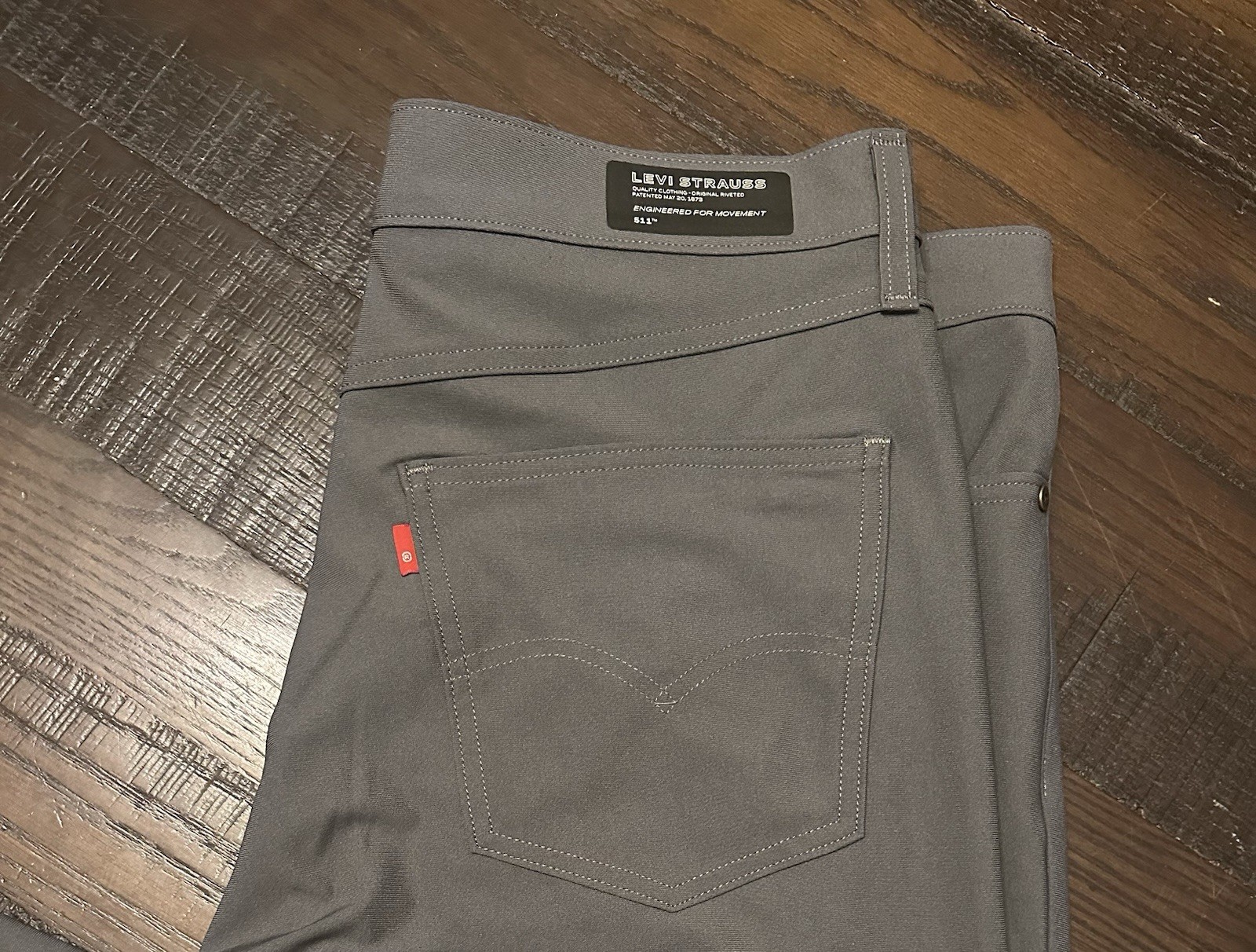 Levis Slim Tech Gray Performance Stretch / Commut… - image 2
