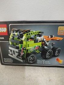 Lego Technic 42026 Black Champion Racer Building Kit - New/Sealed Box Damage