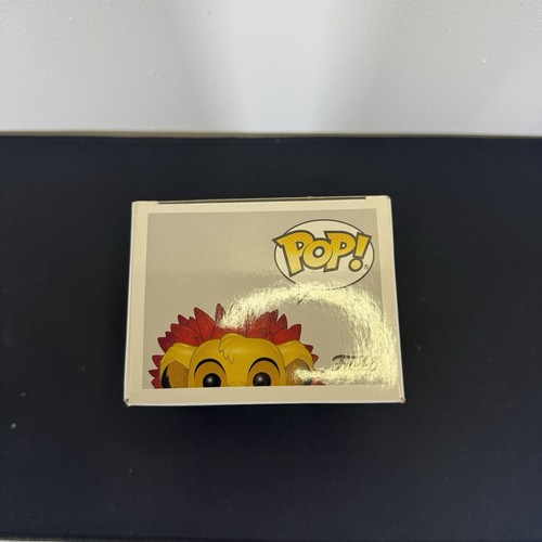 El Rey León POP! Figura Vinilo Exclusiva Disney Simba #302 Oro, Bóveda de Melena Hoja - Imagen 5 de 19