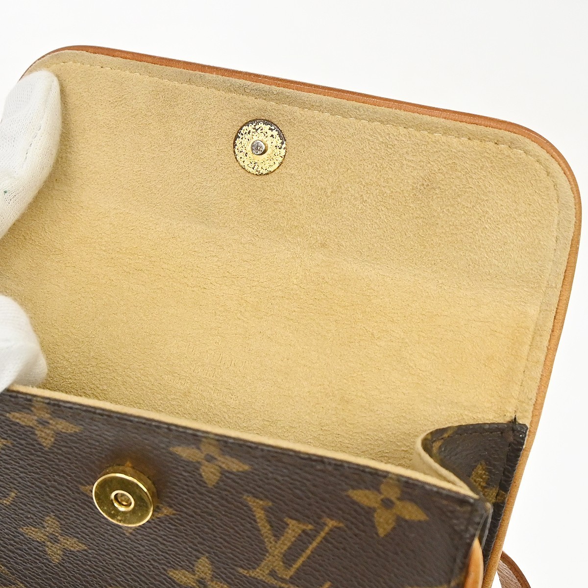 Louis Vuitton Florentine Pochette Monogram Canvas Brown Clutche & Pouche Bag — image 9