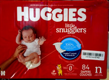 Huggies Little Snugglers Diapers - Newborn - 84ct