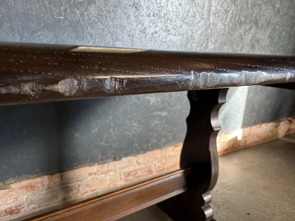 Vintage Ercol Table, Model 756 Refectory Table Seats 4-6. - Image 4 of 4