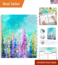 Artistic 2026-2027 Monthly Planner - 9"x11" with Durable Twin-Wire Binding