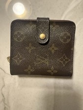Louis Vuitton Wallet Authentication Provided Used