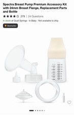 Spectra Breast Pump Premium Accessory Kit with 24mm Breast Flange