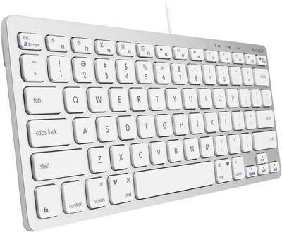 Teclado con cable para Mac, teclado Apple compatible - Delgado