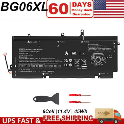 NEW 45Wh BG06XL Battery For HP EliteBook Folio 1040 G3 804175-181 804175-1B1