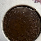 1864 Indian Head Small Cent Copper Coin Philadelphia KM#90 Circulated XF