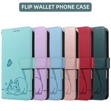 For Samsung Galaxy A17 A16 A15 A14 A13 5G PU Leather Wallet Kickstand Phone Case