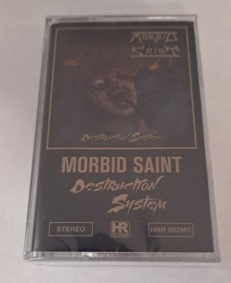 Morbid Saint Destruction System New Cassette Tape High Roller Thrash Death Metal