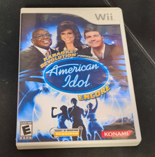 Konami Karaoke Revolution: American Idol Encore Nintendo Wii - Untested