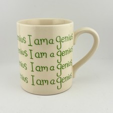 McLaggan Smith Scotland Toby Pimlico Rare Mug Cup I Am A Genuis Porcelain VGC