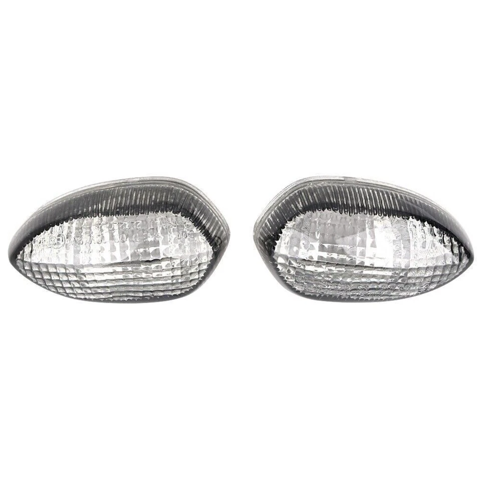 Lente de humo Lente de luz de señal de giro frontal para Yamaha YZF R1 2002-06/R6 2003-05 04 Foto 2 de 4