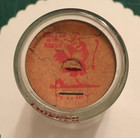 "CHICKEN IN THE ROUGH"  INDIVIDUAL GLASS DAIRY CREAMER - WITH CAP !!! — photo 2
