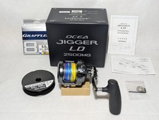 Shimano 24 Ocea Jigger LD 2500MG Lever Drag Reel Unused Spooled PE5 Line Boxed