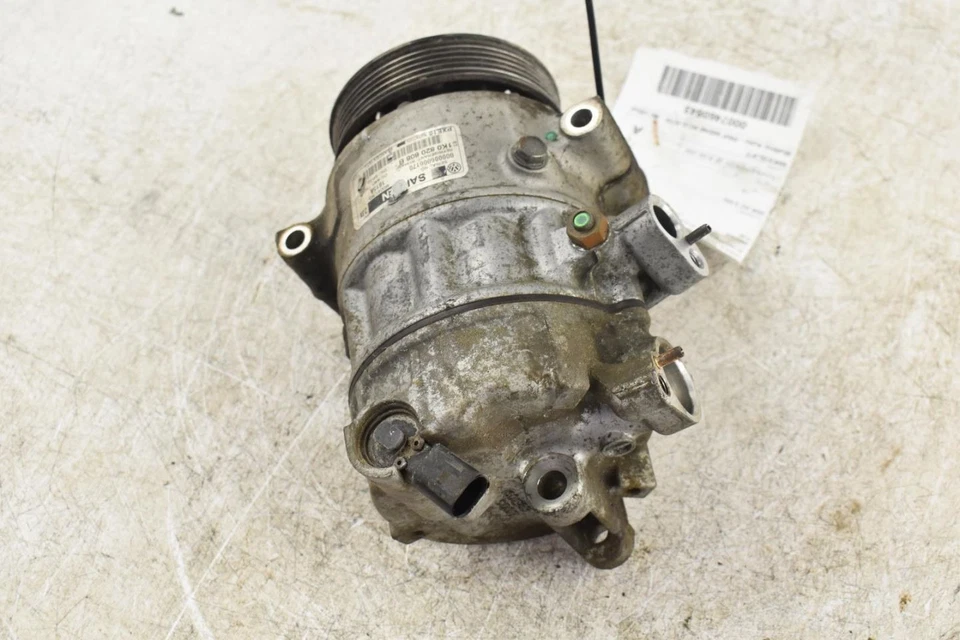 Volkswagen Passat 2012 compresor de aire acondicionado 2,0 L usado OEM 114 k millas C25788 Foto 3 de 4