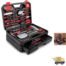Durable Carbon Steel 325-Piece Multi-Purpose Tool Set - Ideal for DIY Projects