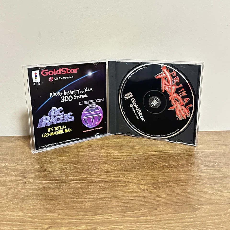 Primal Rage (Panasonic 3DO, 1994) Video Game Complete CIB - CLEAN TESTED WORKS - Image 4 of 4