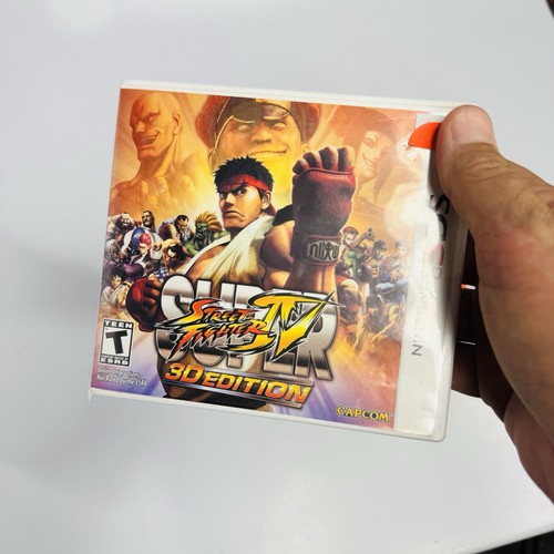 Nintendo 3DS Project X Zone 2013 Capcom SEGA + Super Street Fighter IV 3D LOT - Picture 4 of 5