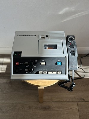 Sanyo Memo-Scriber TRC 8010A Mini-Cassette Dictation Machine Transcription READ