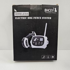 BHCEY Wireless Electric Dog Fence System Rechargeable Collar - Open Box