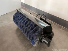 49 in Angle Broom Sweeper for AGT Mini Skid Steer New  In Stock USA  | M-AB