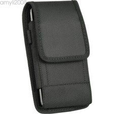 Vertical Cell Phone Holster Belt Clip Pouch Case Cover For iPhone 12/ 13 Pro Max