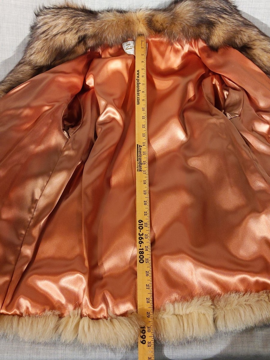Vintage Zinman Furs Fox Fur Coat/Jacket Camden NJ USA | eBay