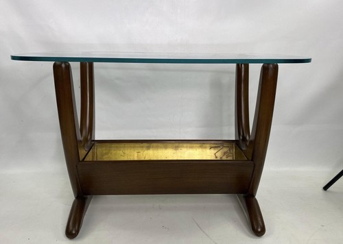 Mid-Century Adrian Pearsall Style End Tables W/ Planters - a Pair - Picture 6 of 12